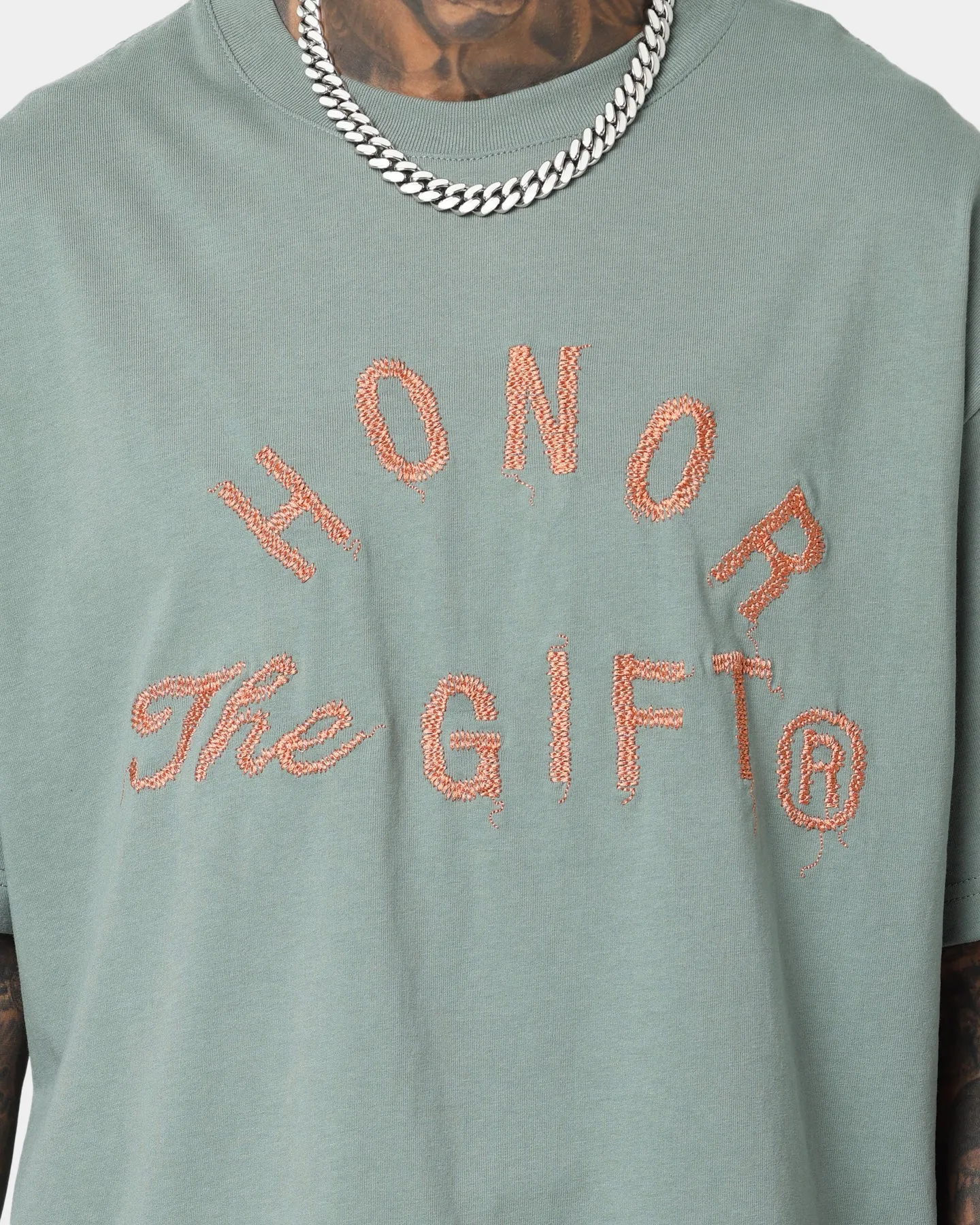 Honor The Gift HTG Weathered T-Shirt Sage