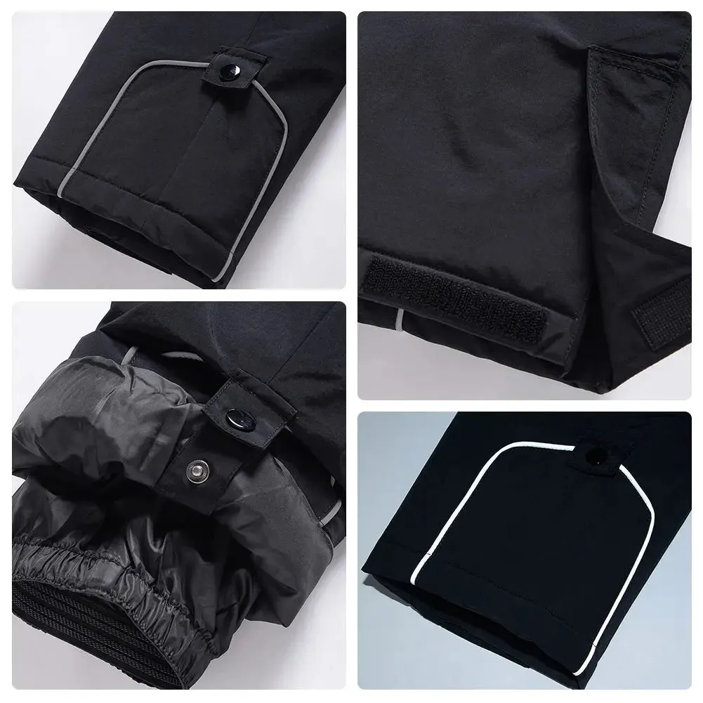 Hotian Girl Snow Jackets & Snow Pants Set Waterproof