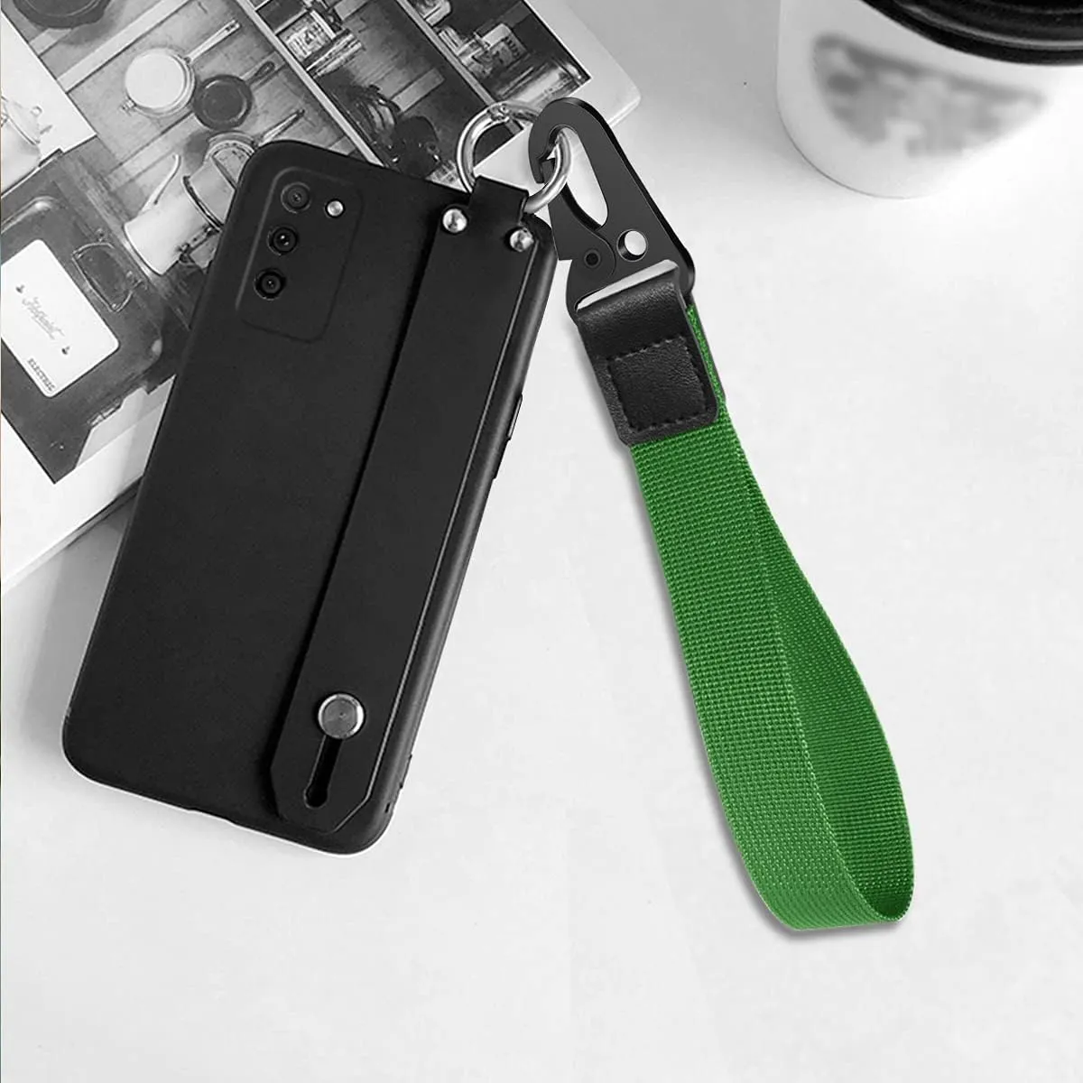 Idakekiy Wristlet Strap for Key, Hand Wrist Lanyard Key Chain Holder for Men and Women