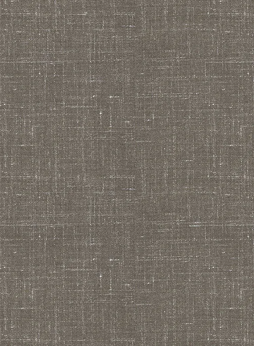 Italian Murano Brown Wool Linen Suit
