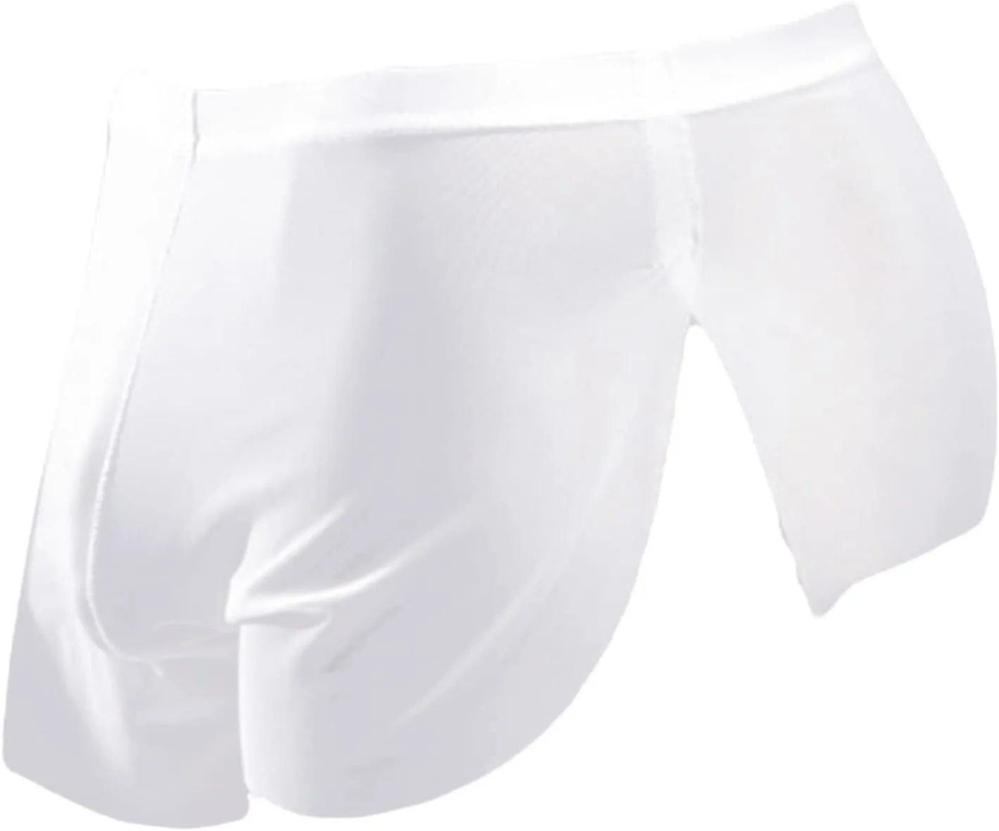 JEShifangjiusu Mens Sexy Mesh Underwear Low Rise Briefs Bulge Enhancing Pouch Casual See Through Side Slit Underpants