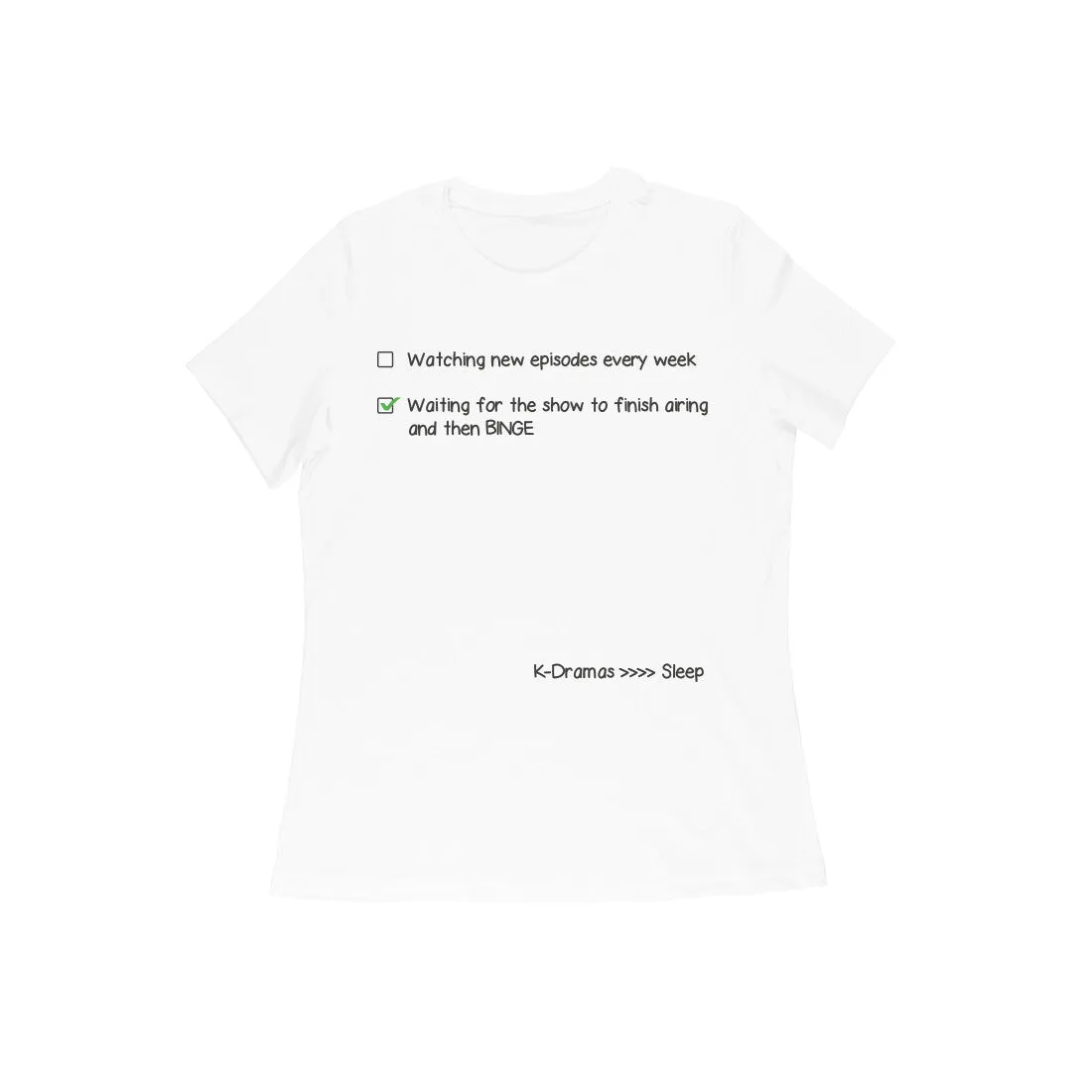 K-Drama Binge - Women's Tee