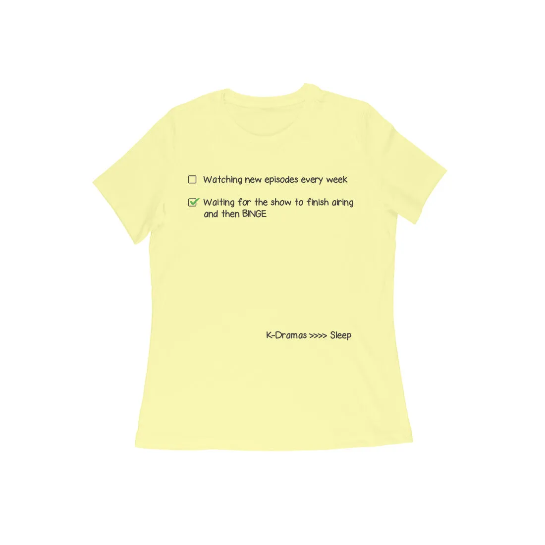K-Drama Binge - Women's Tee
