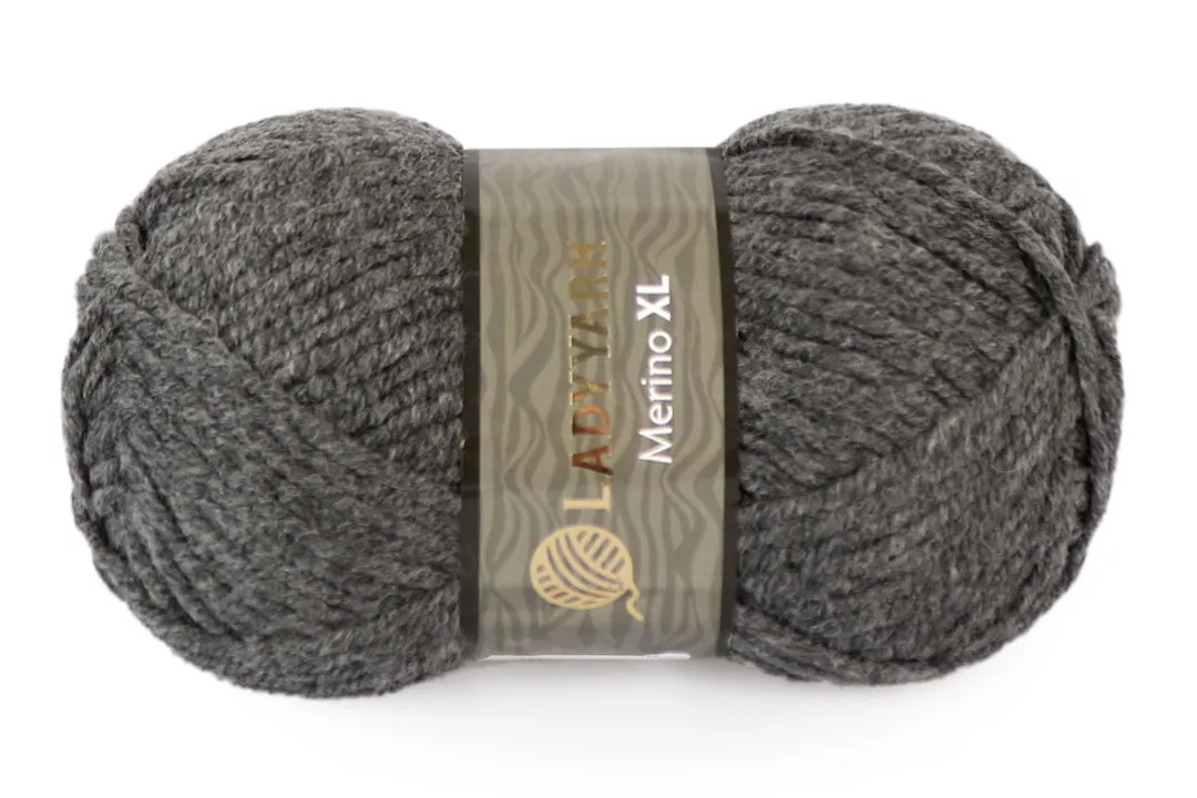 Lady Yarn, Wool Chunky Yarn, Colors 14, 3.5 oz / 109 yards