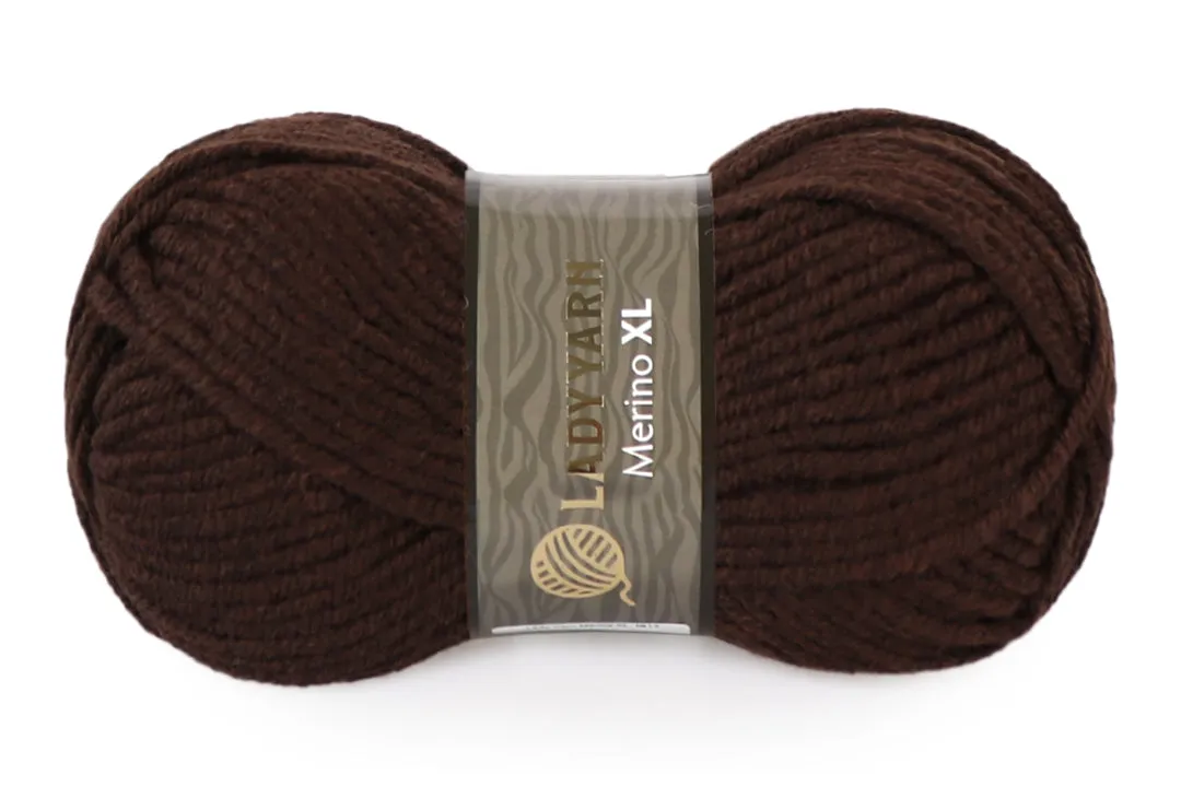 Lady Yarn, Wool Chunky Yarn, Colors 14, 3.5 oz / 109 yards