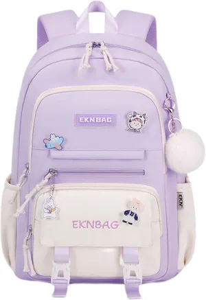 Large Backpack for Teen Girls Kids Cute Aesthetic Laptop Backpack Kawaii Preppy Elementary Middle High School Bookbag