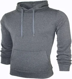 LCMTWX Hoodies for Guys Winter Casual Loose Solid Hooded Sweater Top With Zip Pockets With Zip Pockets With Zip