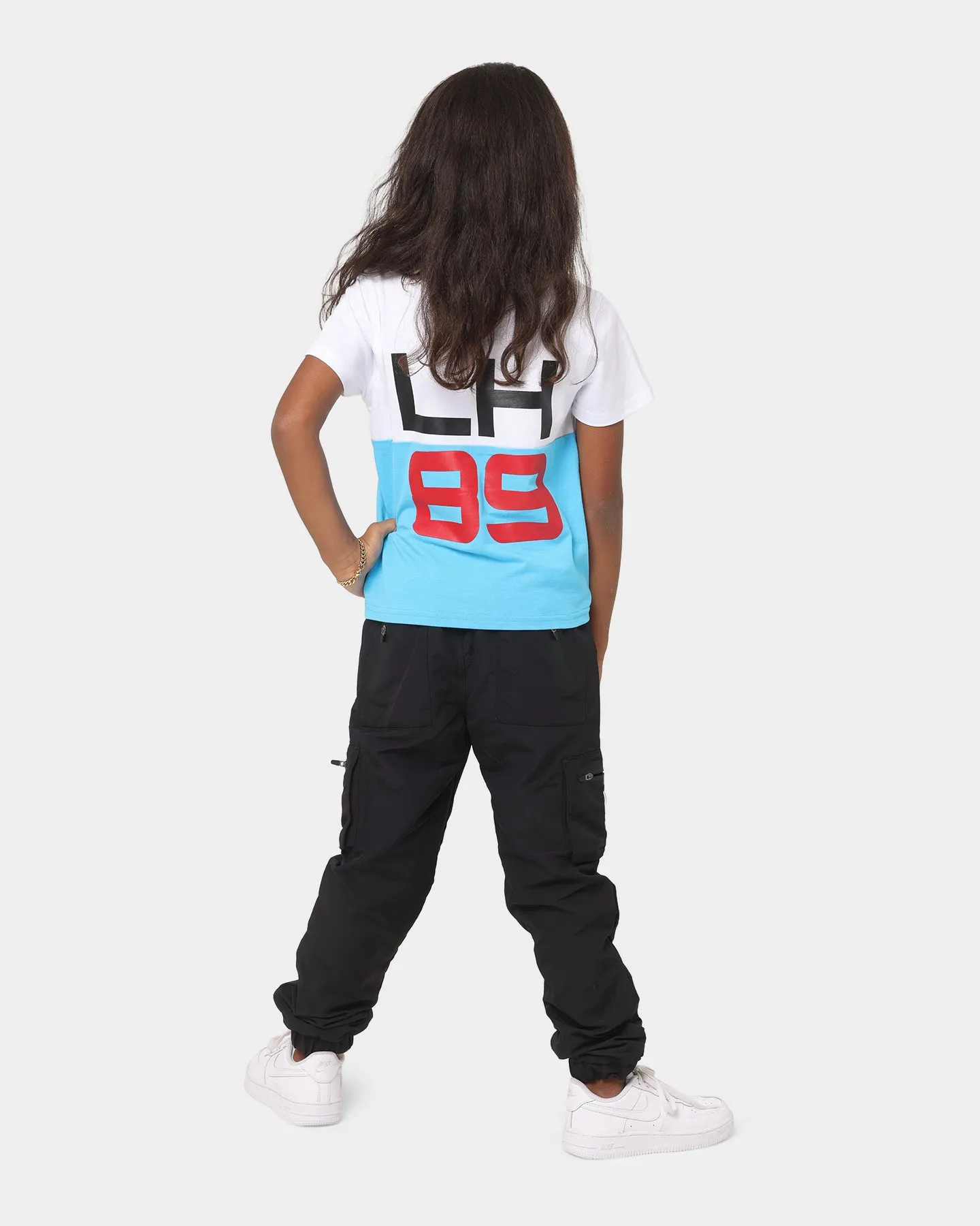 Lil Homme Kids' Revolution Wear Classic T-Shirt Baby Blue