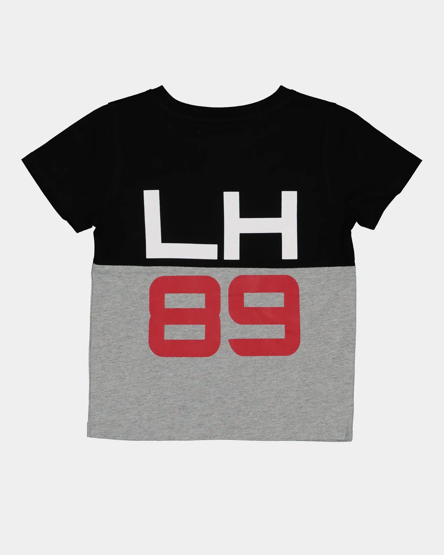 Lil Homme Kids' Revolution Wear Classic T-Shirt Black/Grey