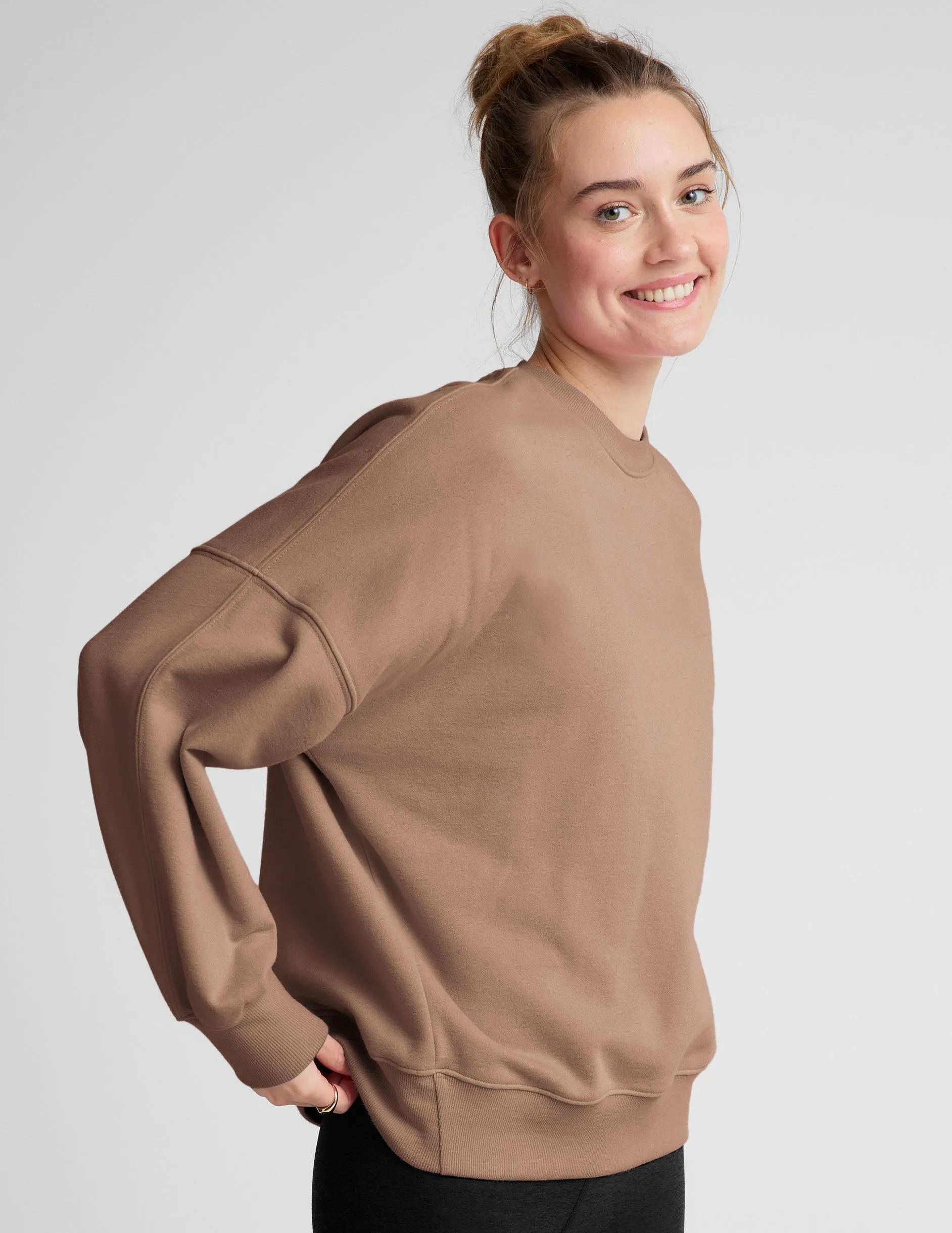 LuxeFleece Oversized Sweatshirt