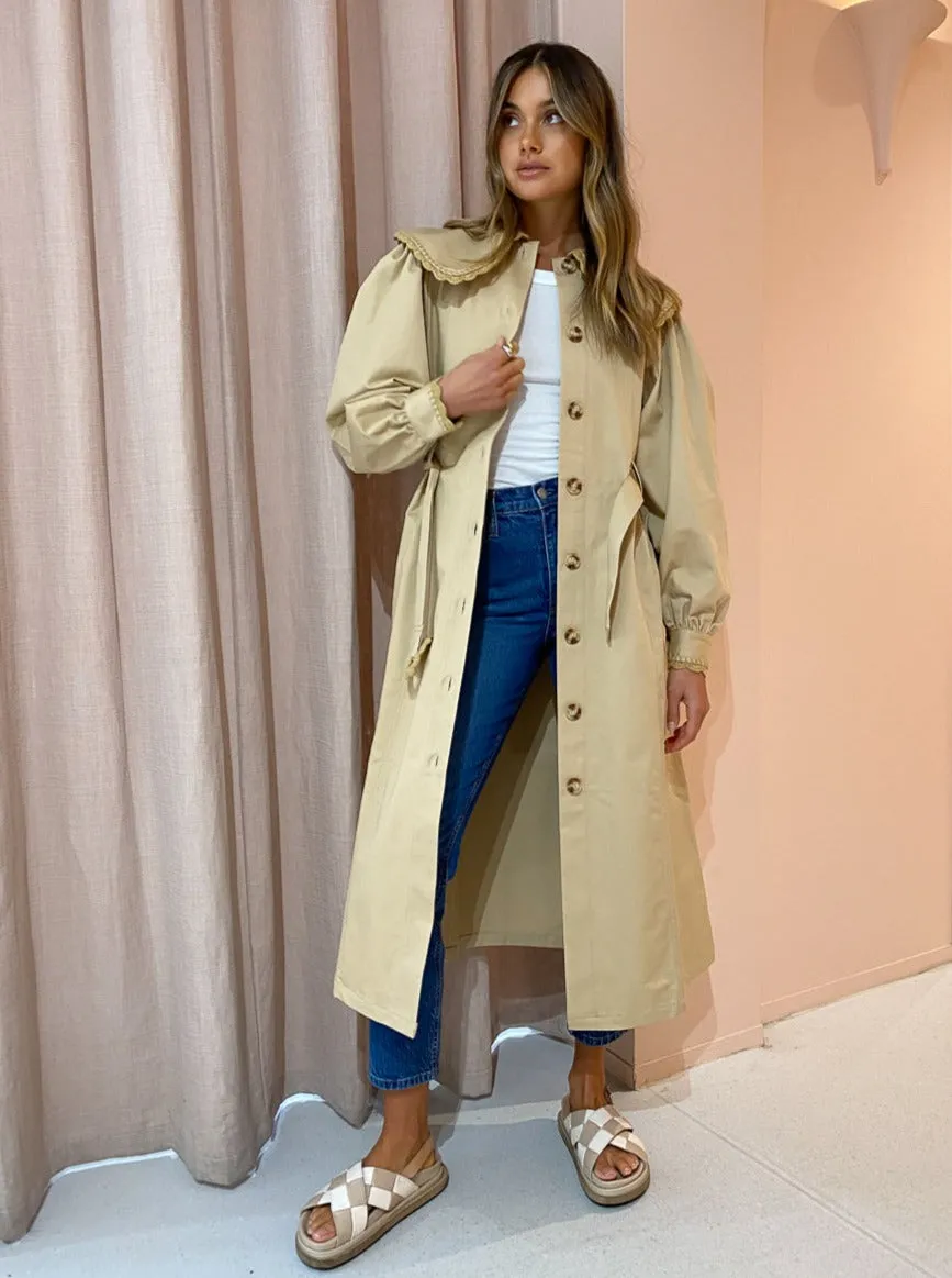 Magali Pascal Gracia Trench in Beige