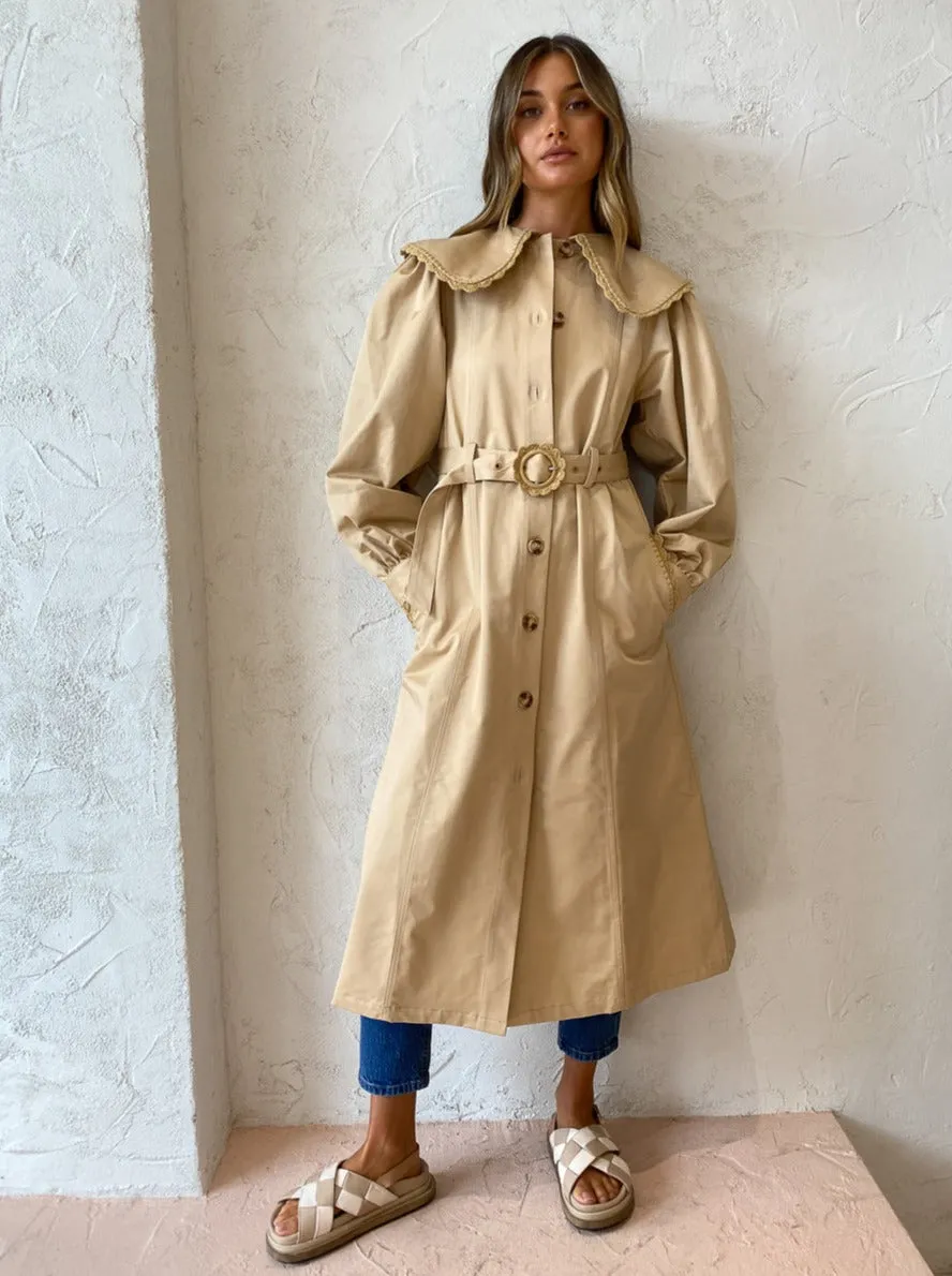 Magali Pascal Gracia Trench in Beige
