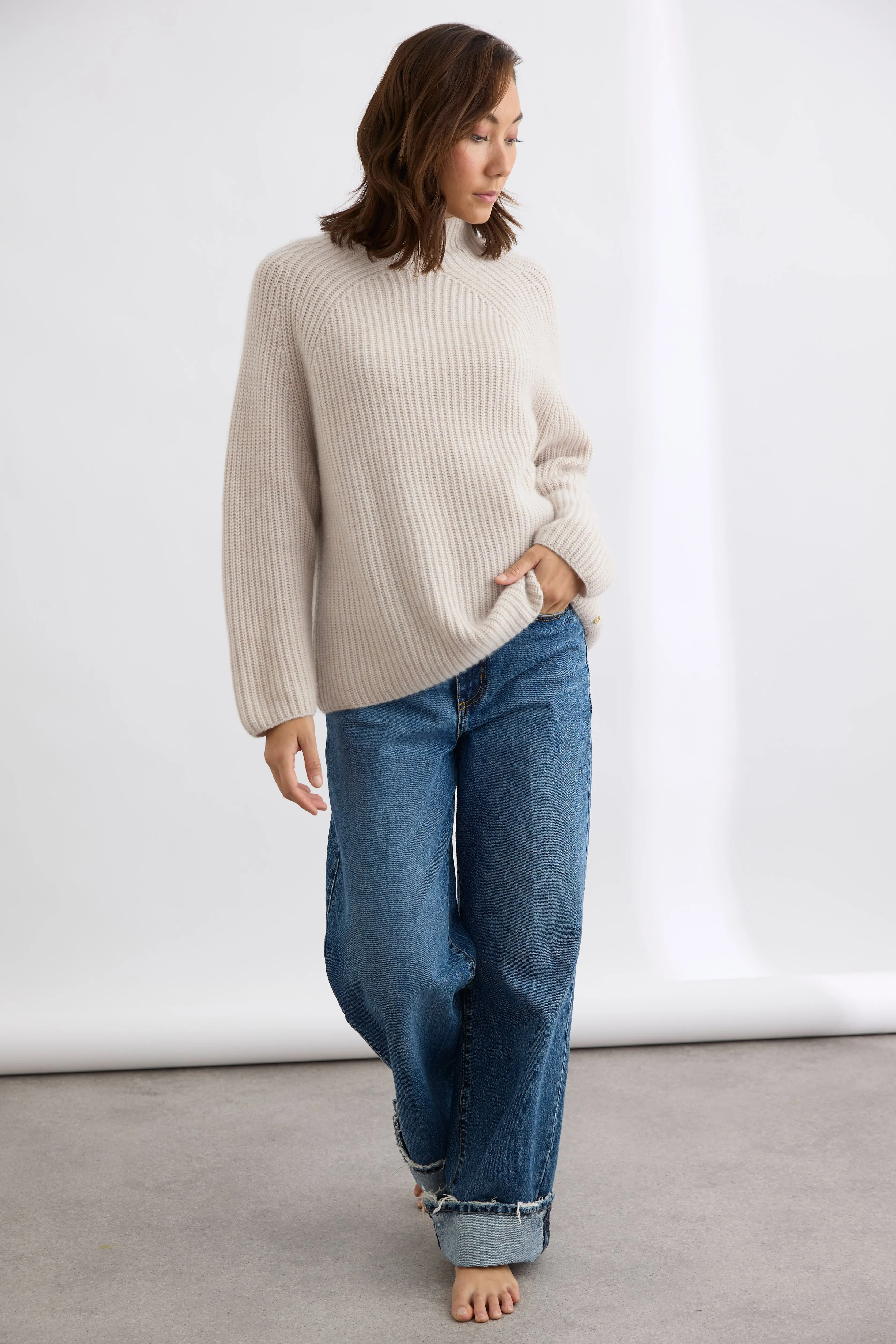 Mia Fratino - Luna Pullover - Alabaster