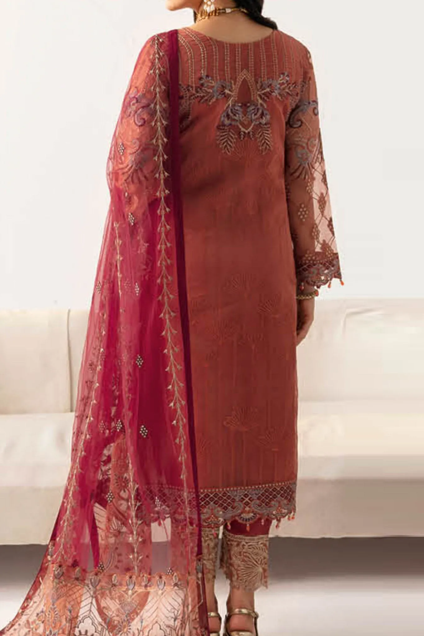 Minhal By Ramsha Unstitched 3 Piece Formals Vol-11 Collection'2024-M-1103