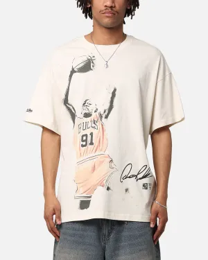 Mitchell & Ness Chicago Bulls Rebound T-Shirt Unbleached