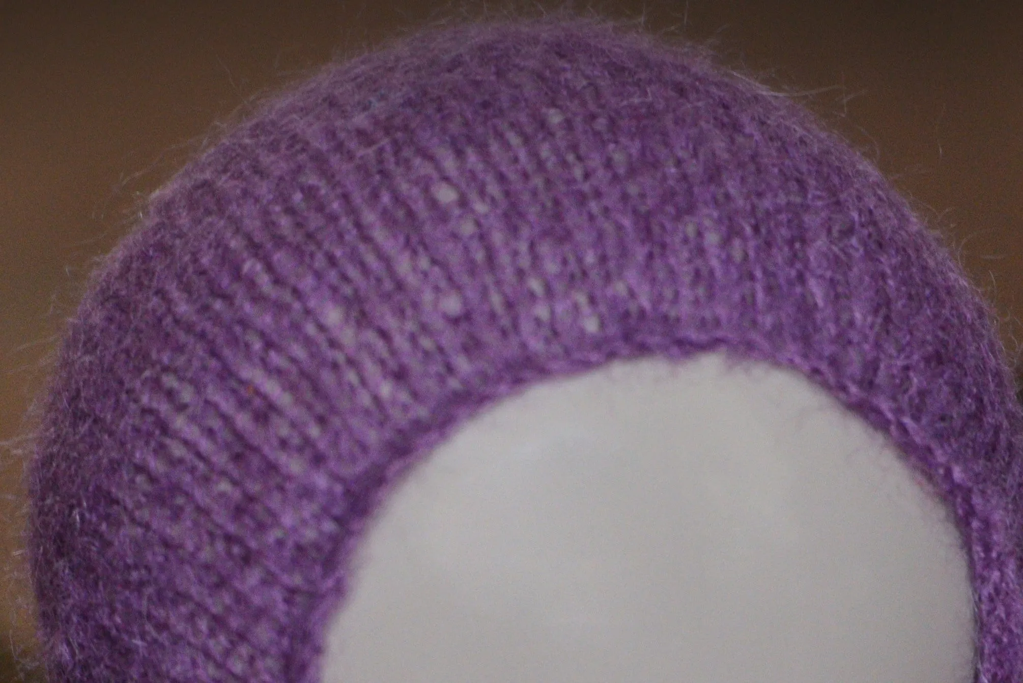 Mohair Bonnet - Violet