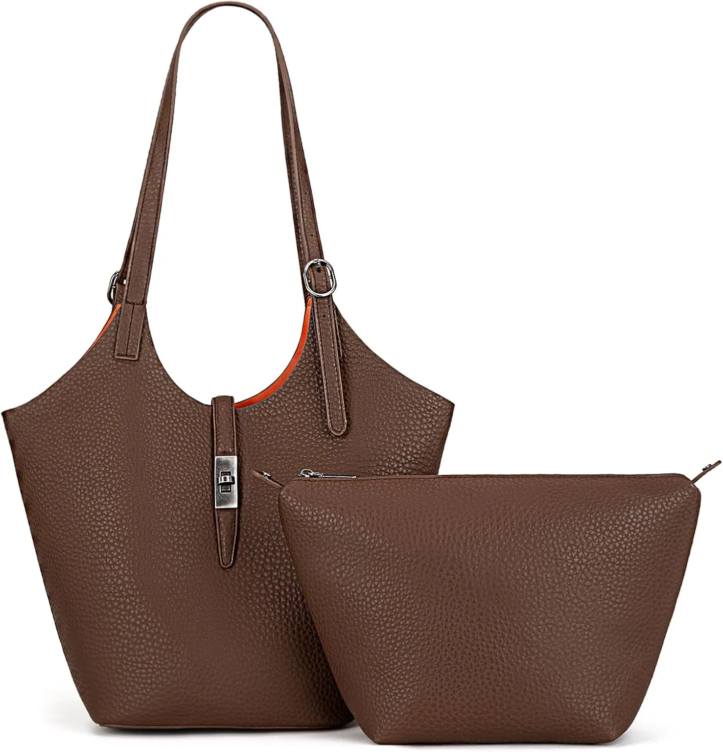 Montana West Hobo Bags for Women Designer Soft PU Leather Shoulder Bag with Detachable Pouch