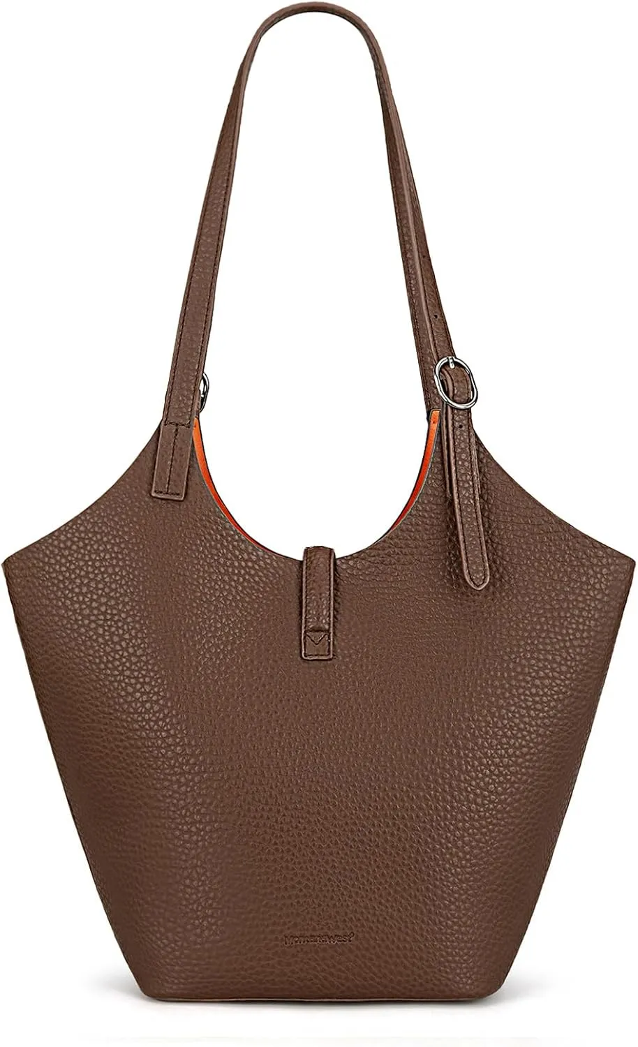 Montana West Hobo Bags for Women Designer Soft PU Leather Shoulder Bag with Detachable Pouch