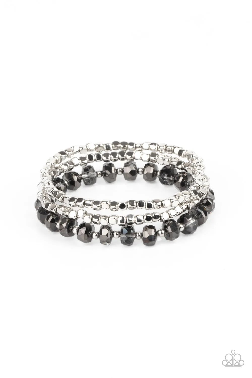 Open Door Jewelry - Celestial Circus - Silver Bracelet - Paparazzi Accessories
