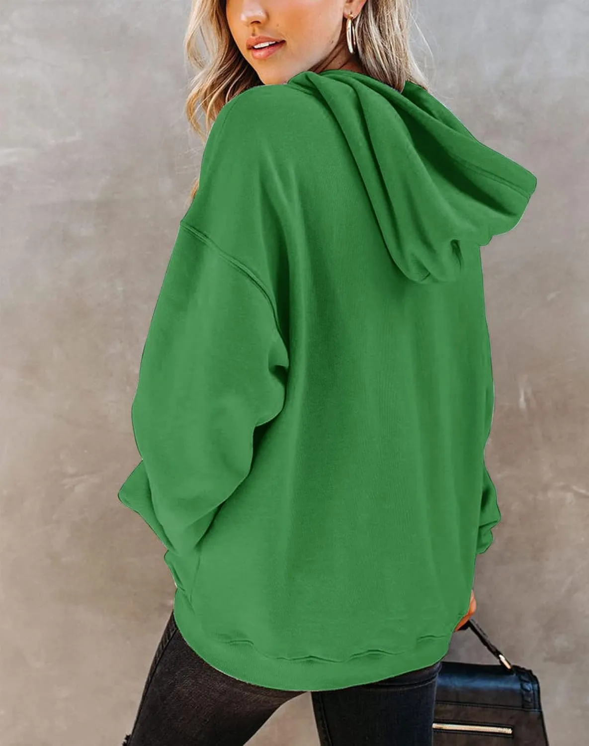 Orchidays Women's Casual Pocket Hoodies Long Sleeve Fashion Drawstring Pullover Tops