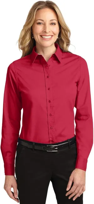 Port Authority Ladies Vertical Texture Full-Zip Jacket. L805