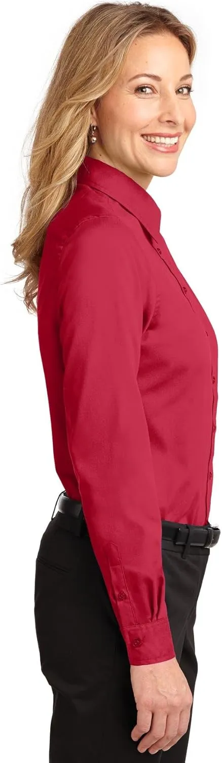 Port Authority Ladies Vertical Texture Full-Zip Jacket. L805