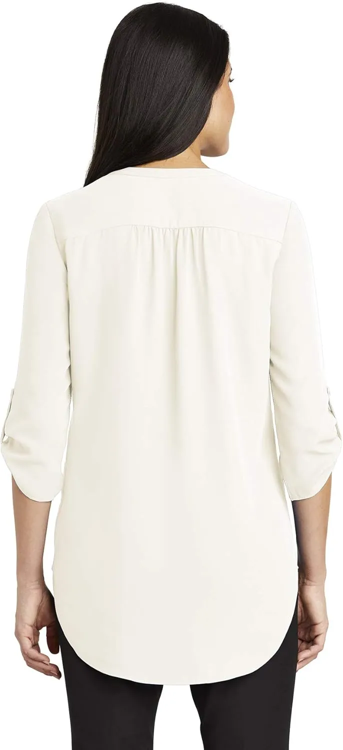 Port Authority Women's 3/4-Sleeve Tunic Blouse