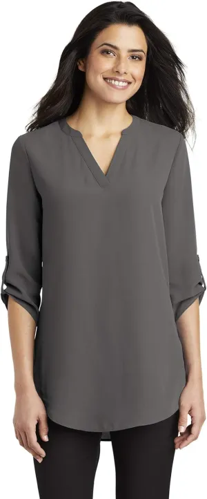 Port Authority Women's 3/4-Sleeve Tunic Blouse