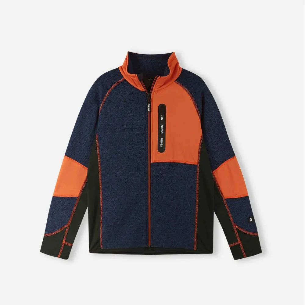 Reima Fleece, Liukuen Boys Fleece,  Jeans Blue