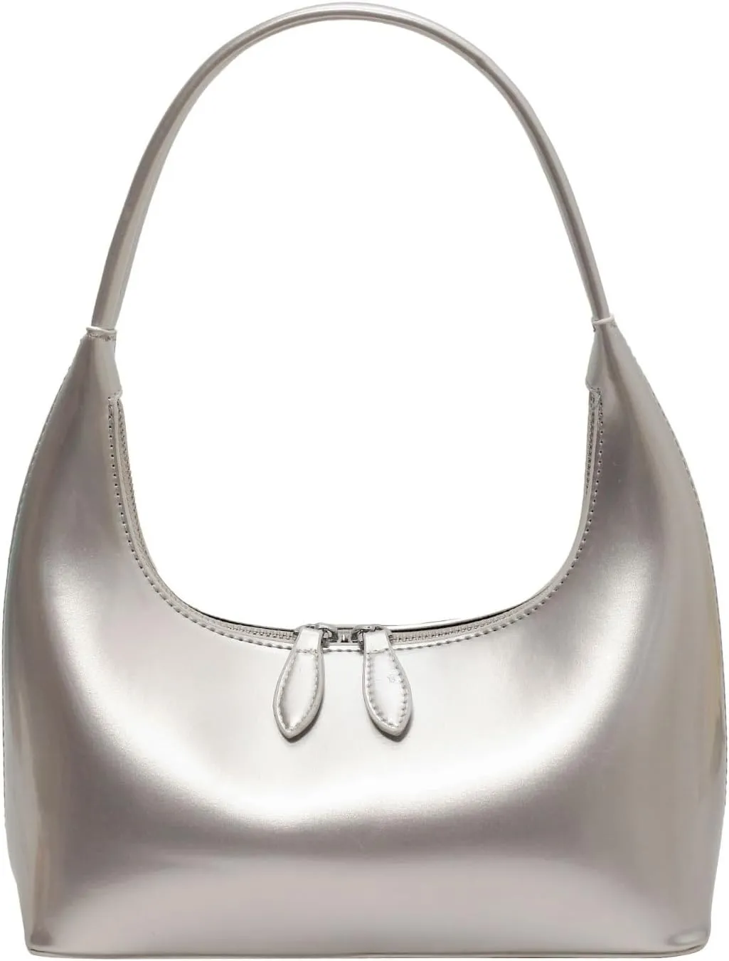 Retro Underarm Bag for Women Y2k PU Leather Chic Purses Small Hobo Shoulder Bag Handbag Clutch 2025 Christmas Gift