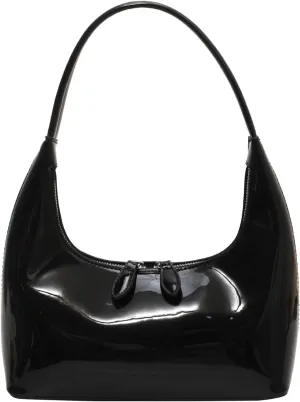 Retro Underarm Bag for Women Y2k PU Leather Chic Purses Small Hobo Shoulder Bag Handbag Clutch 2025 Christmas Gift
