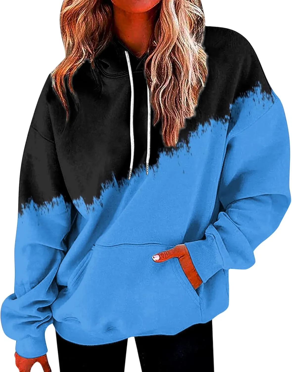 SHAOBGE 2023 Cream Oversized Sweatshirt Lady Tunic Top Blouse Cropped Oversized Hoodies Sales Today Clearance Prime Only My Recent Orders Day Prime