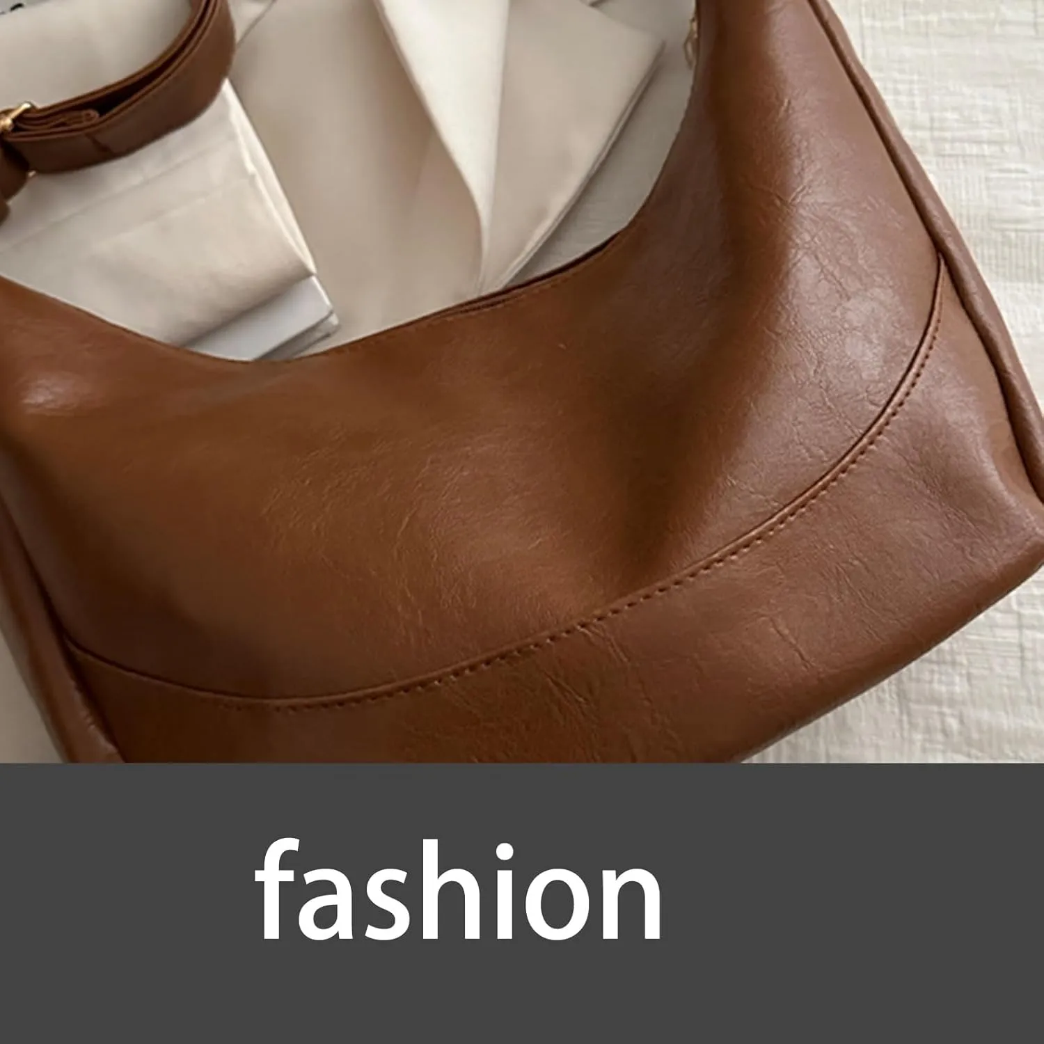 shoulder handbag,Large Capacity Shoulder Bag for Work Outdoor and Travel PU Leather Crossbdoy Purse Sling Bag