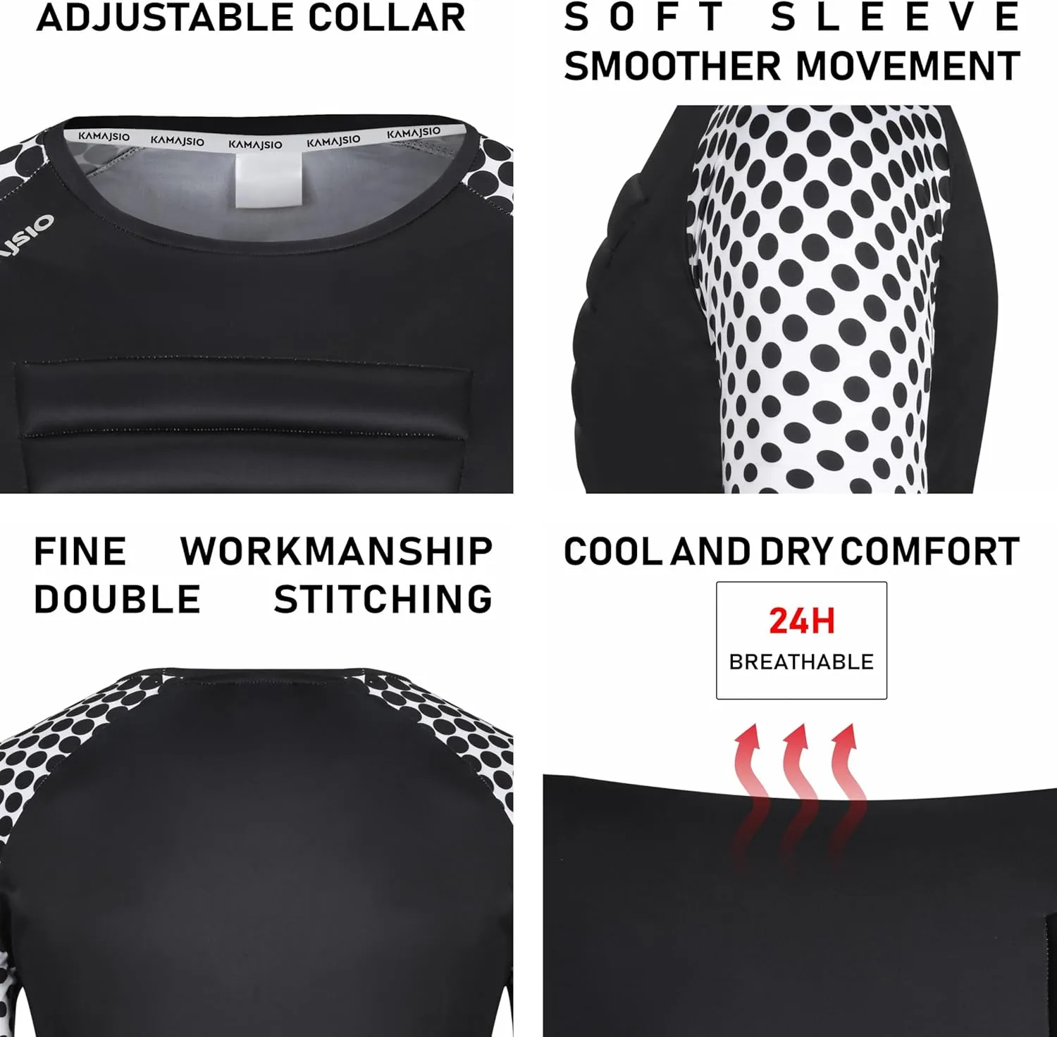 Soccer Goalie Jersey Youth - Elbow & Chest Padded Youth Soccer Goalie Jersey - Adult Football Goalkeeper Shirt