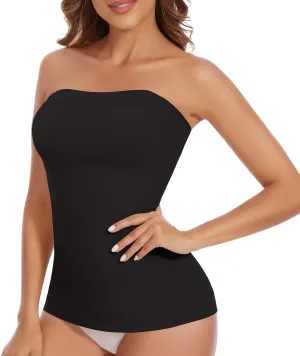 Strapless Shapewear Tank Tops for Women Shapewear Cami Tummy control Slimming Camisole