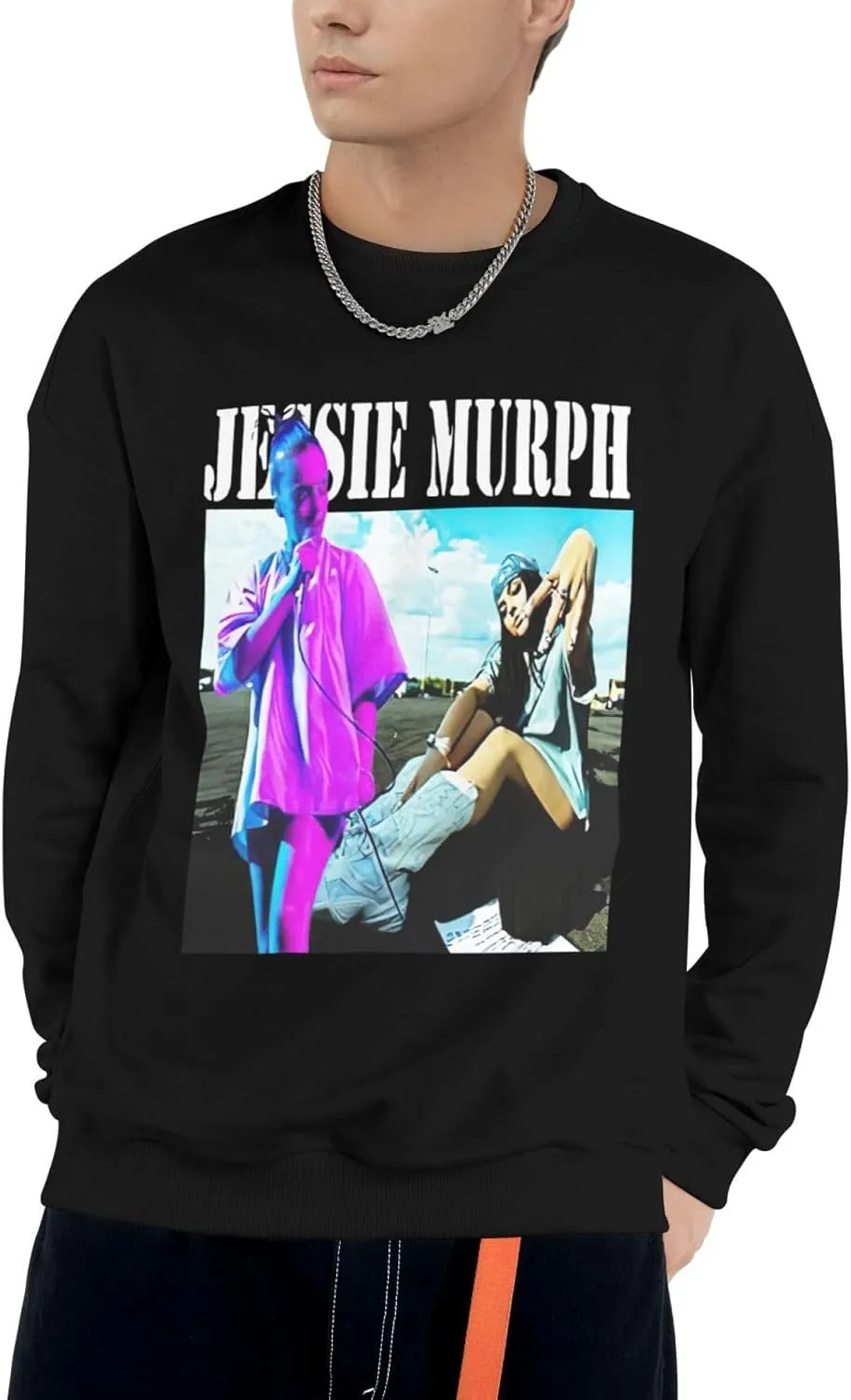 Sweatshirt For Men Lightweight Long Sleeve Crew Neck Couples Sweater Hooded Unisex Loose Pullover Shirt