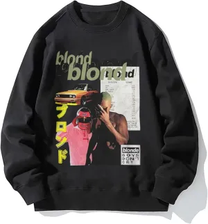 Sweatshirt For Men Lightweight Long Sleeve Crew Neck Couples Sweater Hooded Unisex Loose Pullover Shirt