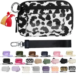 The Iris' Wallet 2nd Gen, The Iris' Wallet, The Iris Pouch Wristlet Zip Card Case With ID Window, The Iris Pouch Wristlet Rainbow Wallet, Wristlet Wallets for Women Nylon (A11)