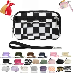 The Iris' Wallet 2nd Gen,The Iris' Wallet,Women's Wristlet Handbags, Iris Pouch Wristlet Wallet With ID Window