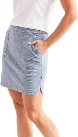 Tribal Women's Pull on Skort W/Rounded Slits