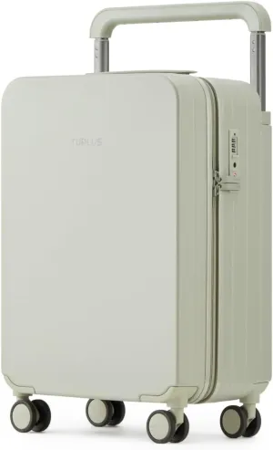 TUPLUS Suitcase Lightweight Luggage Wide Handle Carry On Luggage Hard Shell Suitcase with 4 Spinner Wheels Travel Case, Impression Plus Series