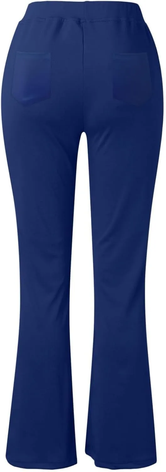 Womans Dress Pants Formal Work Trousers High Waist Slim Fit Casual Yoga Pants Stretchy Skinny Business Office Pant