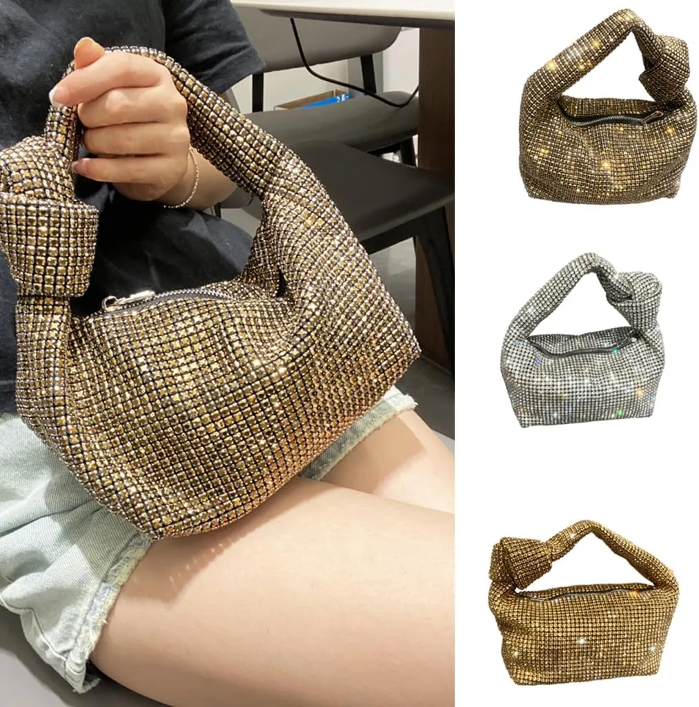 Women Clutch Purse Glitter Evening Clutch Bag Fashion Underarm Bag