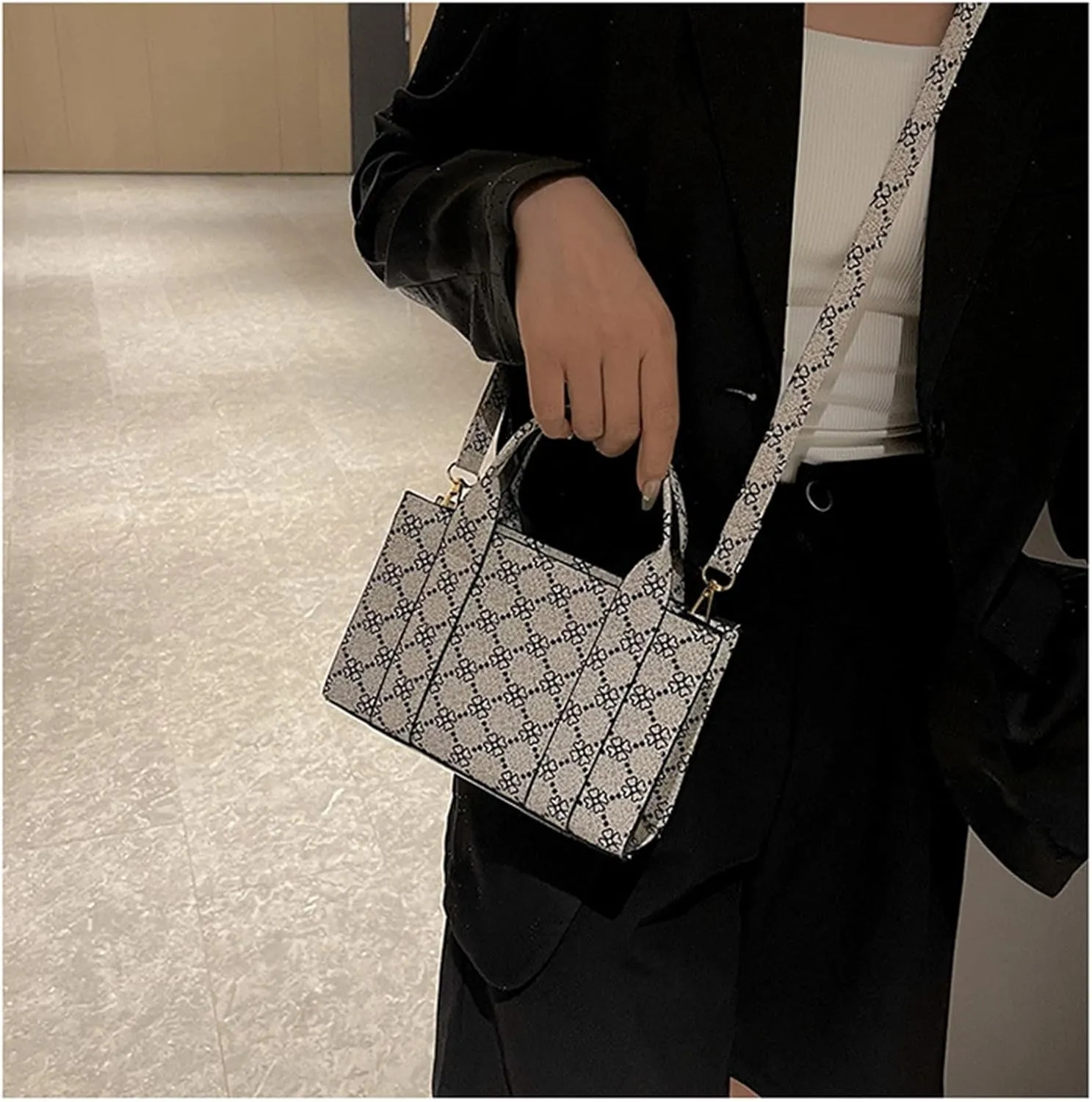 Women Tote Bag Handbags PU Leather Hobo Bag Shoulder Bags Top Handle Satchel Bag with Adjustable Shoulder Strap (Gray)
