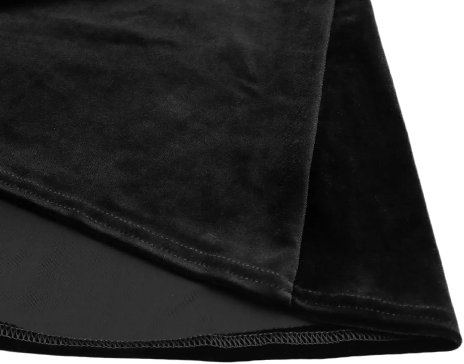 Women's Fall Winter Elastic High Waist Velvet Midi Long Pleated Mermaid Flowy Swing Ruffled A-line Maxi Skirt