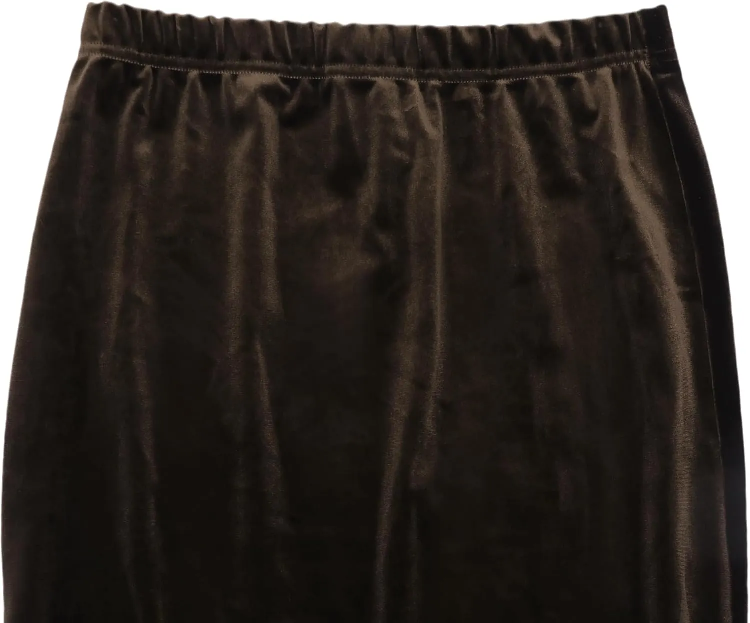 Women's Fall Winter Elastic High Waist Velvet Midi Long Pleated Mermaid Flowy Swing Ruffled A-line Maxi Skirt