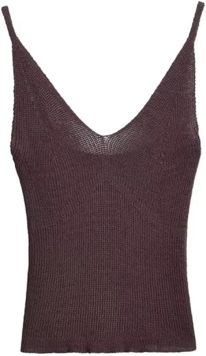 Women's Solid Fitted Basic Knit Tank Tops V Neck Thin Straps Camisole