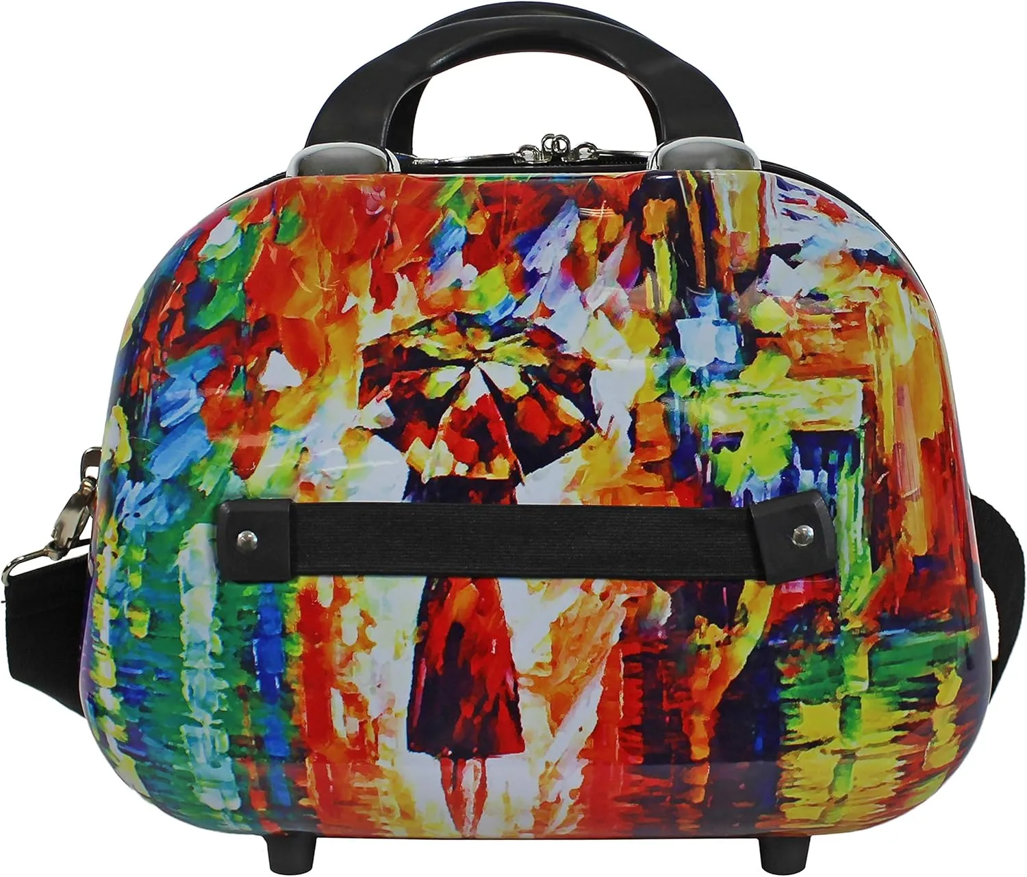 World Traveler VentureX Airline Approved Luggage  Lightweight Hardside Suitcase with Spinner Wheels, Paris Nights, 2-Piece Carry-On Set