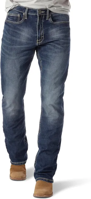 Wrangler mens 20x No. 42 Vintage Boot Cut Jeans, Midland, 38W x 36L US