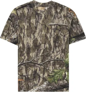 Youth Camouflage Short Sleeve Crewneck Shirt for Boys and Girls
